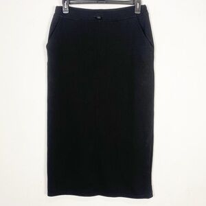 H&M
midi cotton black sweat-skirt